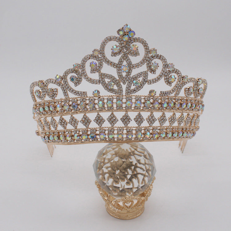 Luxury Wedding Tiara Beauty Bridal Crown Birthday Party Headpiece