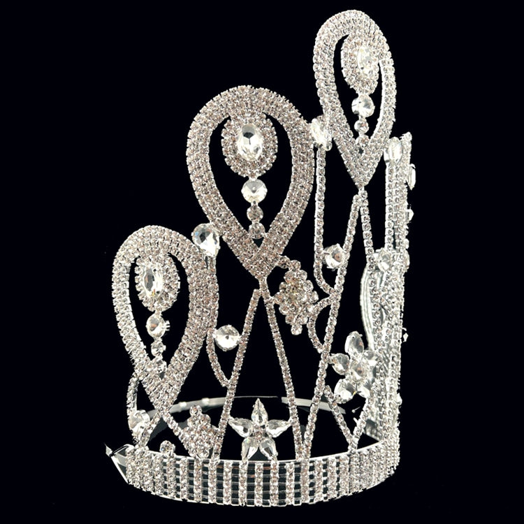 Miss World Big Pageant Tiaras High Quality Crystal Beauty Queen Crown