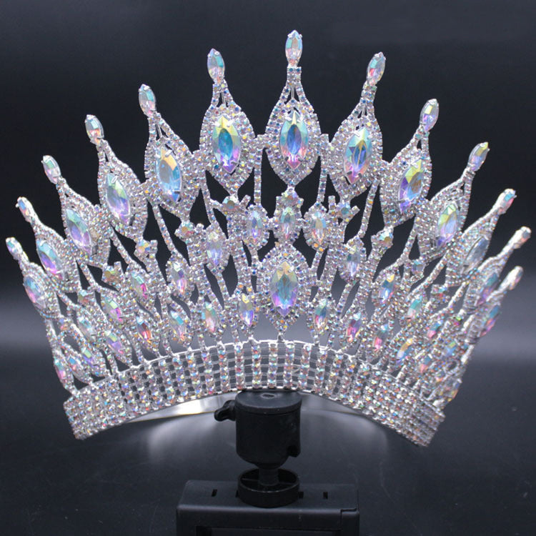 Luxury Bridal Tiaras And Crowns Prom Diadem Pageant Beauty Queen Crown Wedding Hair Accessories