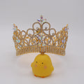 Luxury Beauty Full Round Women Tiaras And Crowns Comfortable Band Queen Crown
