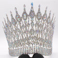 Crystal Queen Tiaras and Crowns Beauty Pageant Crown For Women Head Crown