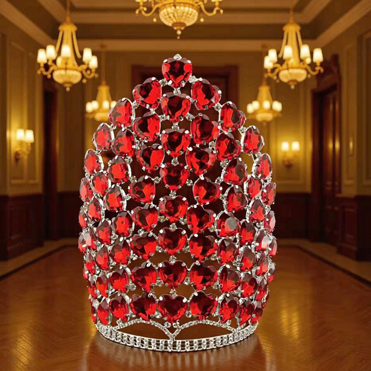 11 inch tall luxury queen crown