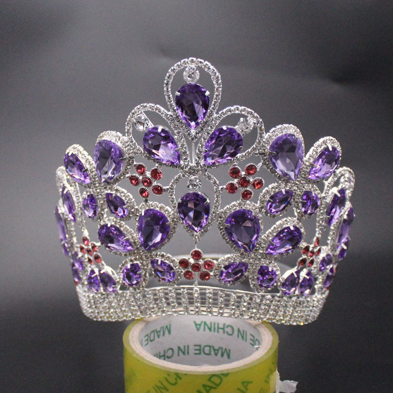 Pageant Crowns and Tiaras Luxury Wedding Tiara Beauty Queen Crown