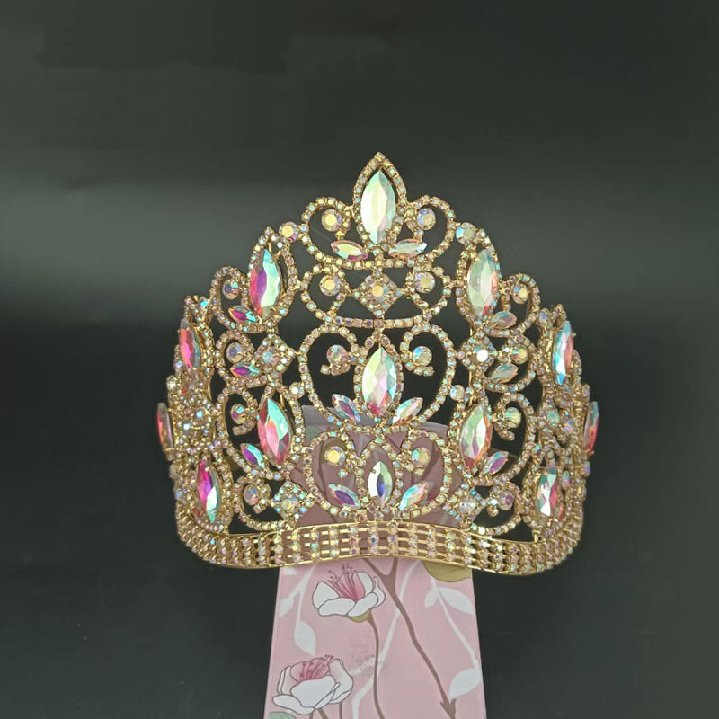 Luxury Comfort Band Pageant Crowns For Women Queen Crown