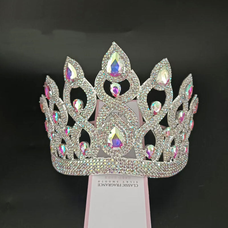 Pageant Crowns and Tiaras Luxury Wedding Tiara Beauty Queen Crown
