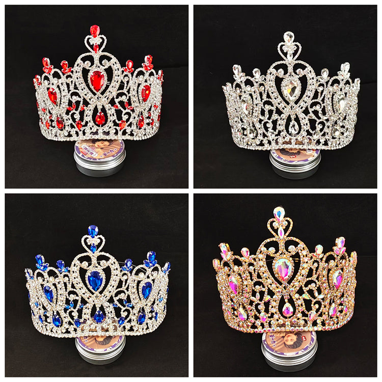 Adult Crowns And Tiaras Miss Word Pageant Tiara Beauty Queen Crown