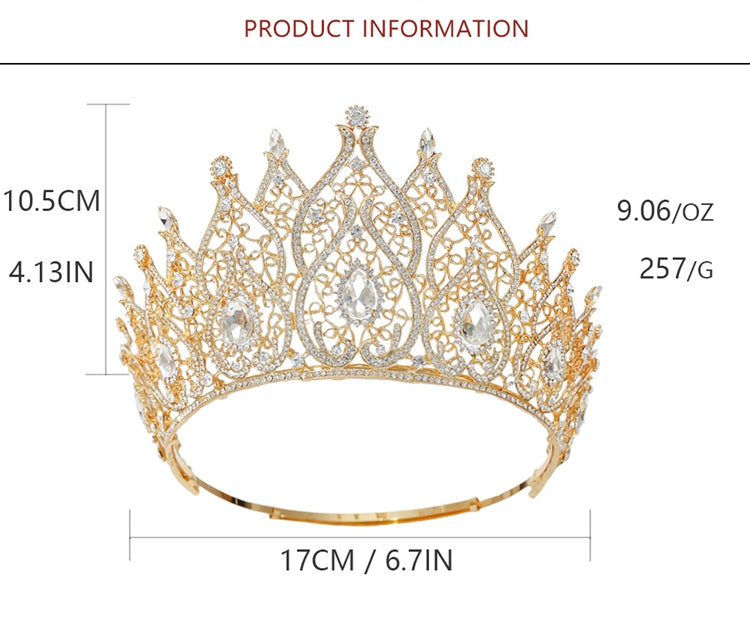 Wedding Tiaras And Crowns Beauty Women Crown Birthday Party Decoration