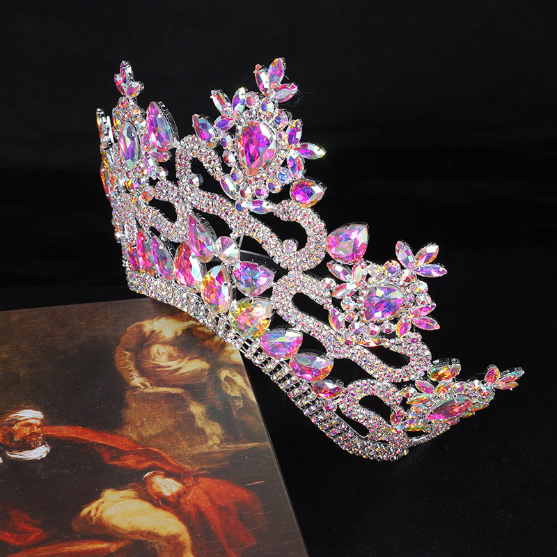 Luxury Women Crowns Comfort Band Beauty Tiaras Miss World Pageant Crowns