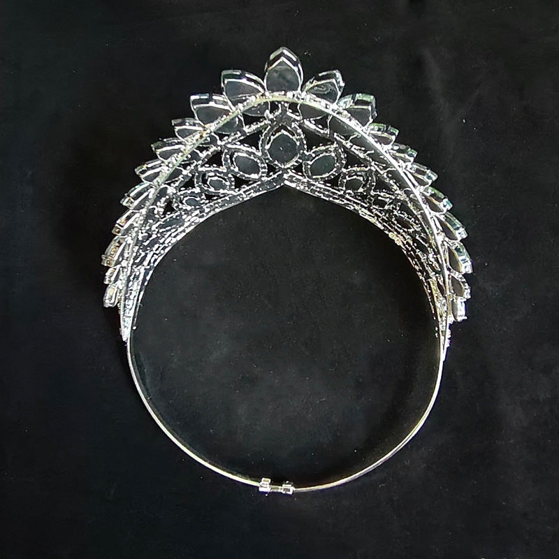 Luxury Bridal Tiara Beauty Crystal Crown Rhinestone Tiara Crown