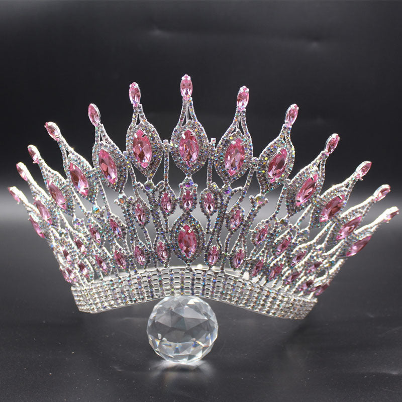 Luxury Bridal Tiaras And Crowns Prom Diadem Pageant Beauty Queen Crown Wedding Hair Accessories