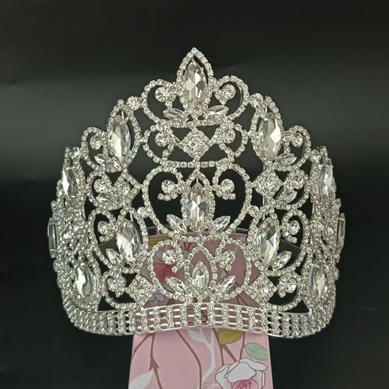 Luxury Comfort Band Pageant Crowns For Women Queen Crown