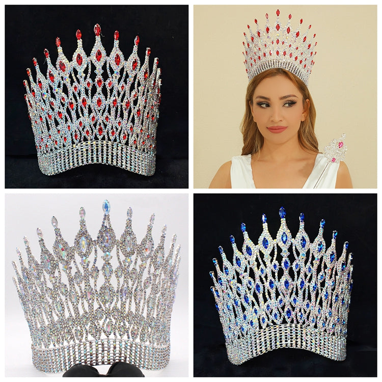 Crystal Queen Tiaras and Crowns Beauty Pageant Crown For Women Head Crown