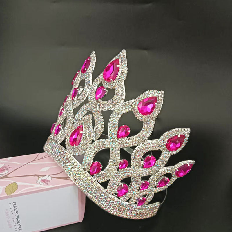 Pageant Crowns and Tiaras Luxury Wedding Tiara Beauty Queen Crown