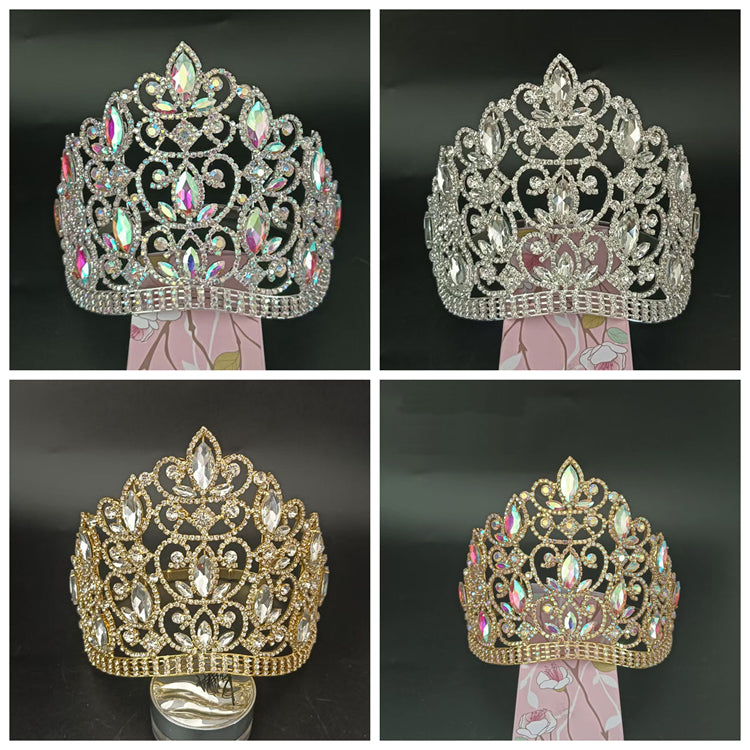 Luxury Comfort Band Pageant Crowns For Women Queen Crown
