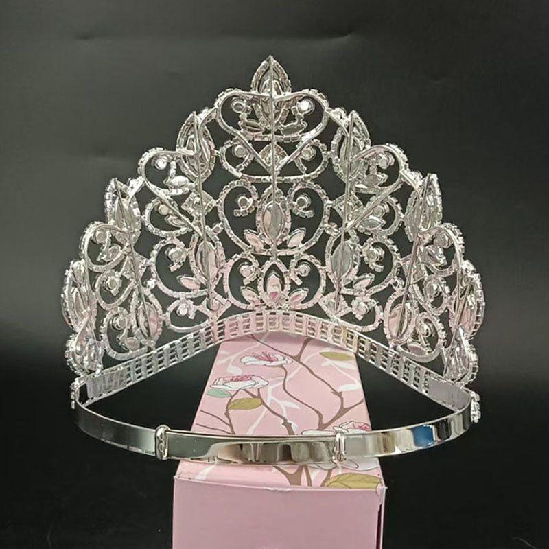 Luxury Comfort Band Pageant Crowns For Women Queen Crown