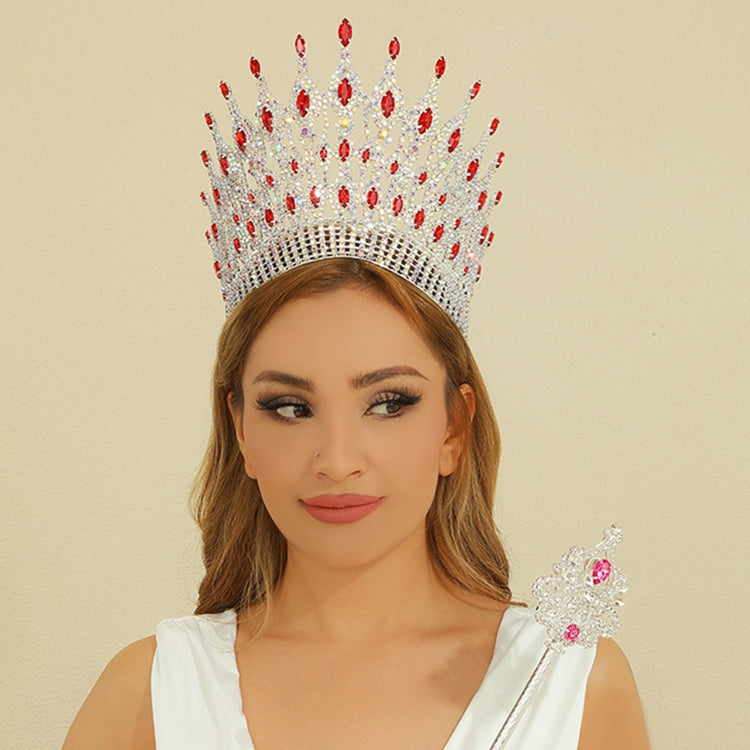 Crystal Queen Tiaras and Crowns Beauty Pageant Crown For Women Head Crown