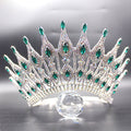 Gorgeous Rhinestone Pageant Crowns  Large High Quality Crystal Princess Tiaras And Crowns
