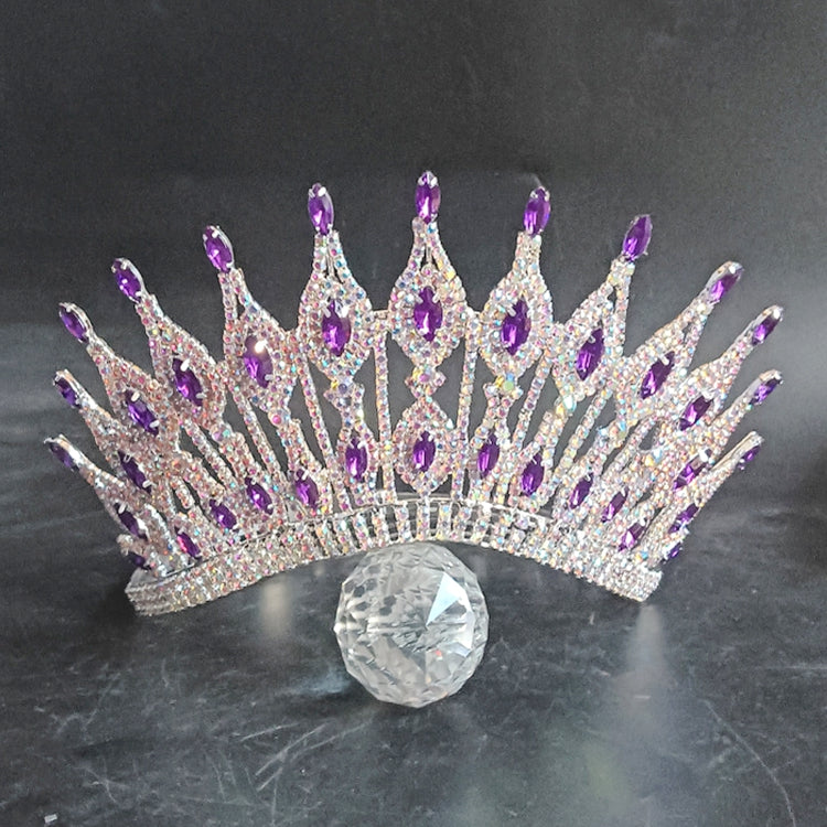 Gorgeous Rhinestone Pageant Crowns  Large High Quality Crystal Princess Tiaras And Crowns