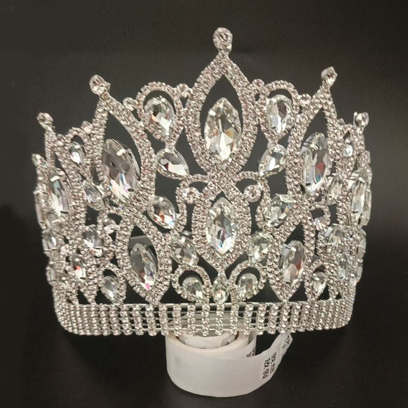 Luxury Bridal Tiara Beauty Women Pageant Crown Rhinestone Tiara Crown