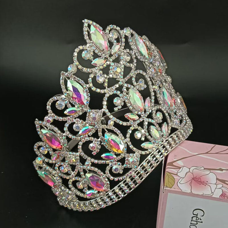 Luxury Comfort Band Pageant Crowns For Women Queen Crown