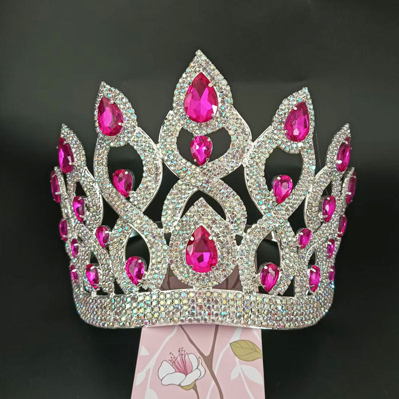 Pageant Crowns and Tiaras Luxury Wedding Tiara Beauty Queen Crown