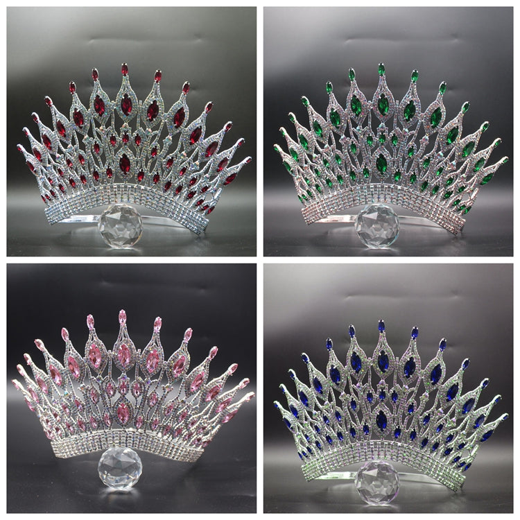 Luxury Bridal Tiaras And Crowns Prom Diadem Pageant Beauty Queen Crown Wedding Hair Accessories
