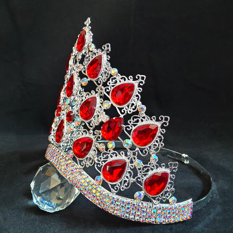 Luxury Crystal Bridal Crown Comfort Band Beauty Women Queen Crown