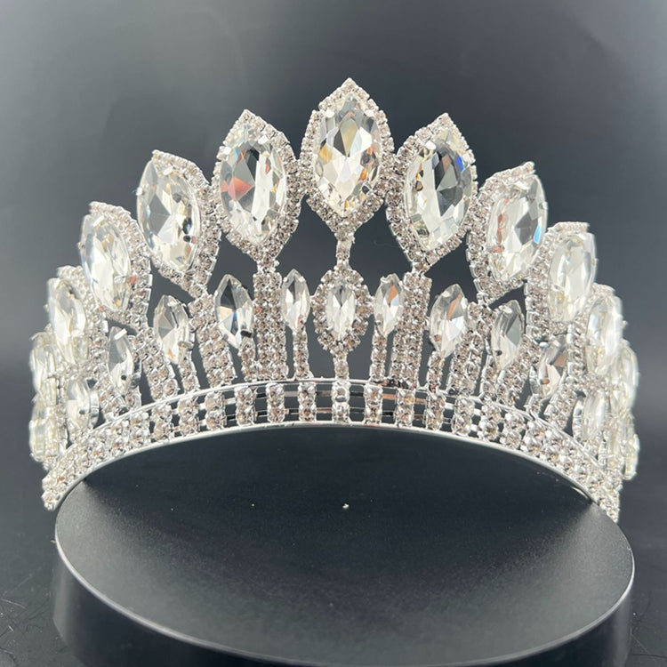 Comfort Band Crystal Tiara Beauty Queen Crown Birthday Party Headpiece