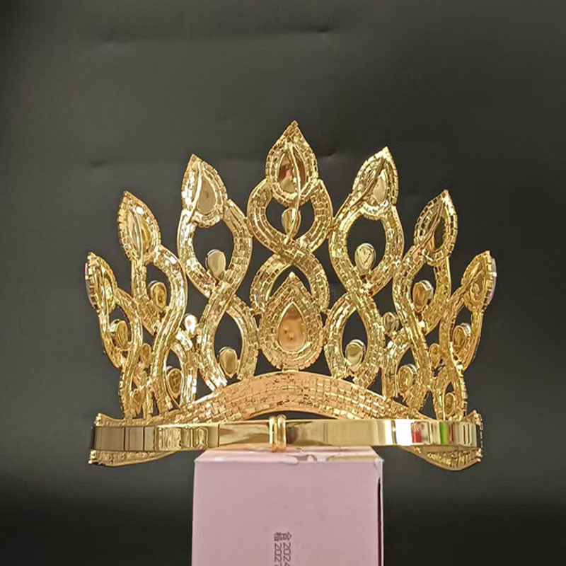 Pageant Crowns and Tiaras Luxury Wedding Tiara Beauty Queen Crown
