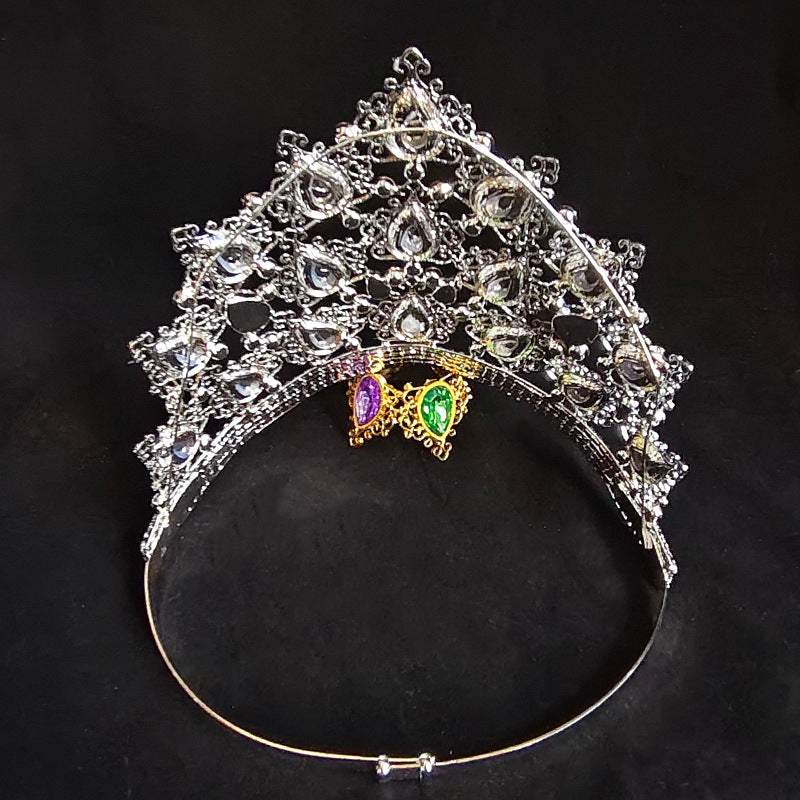 Luxury Crystal Bridal Crown Comfort Band Beauty Women Queen Crown