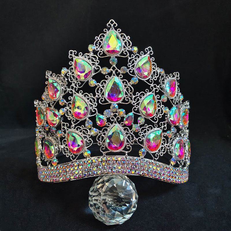 Luxury Crystal Bridal Crown Comfort Band Beauty Women Queen Crown