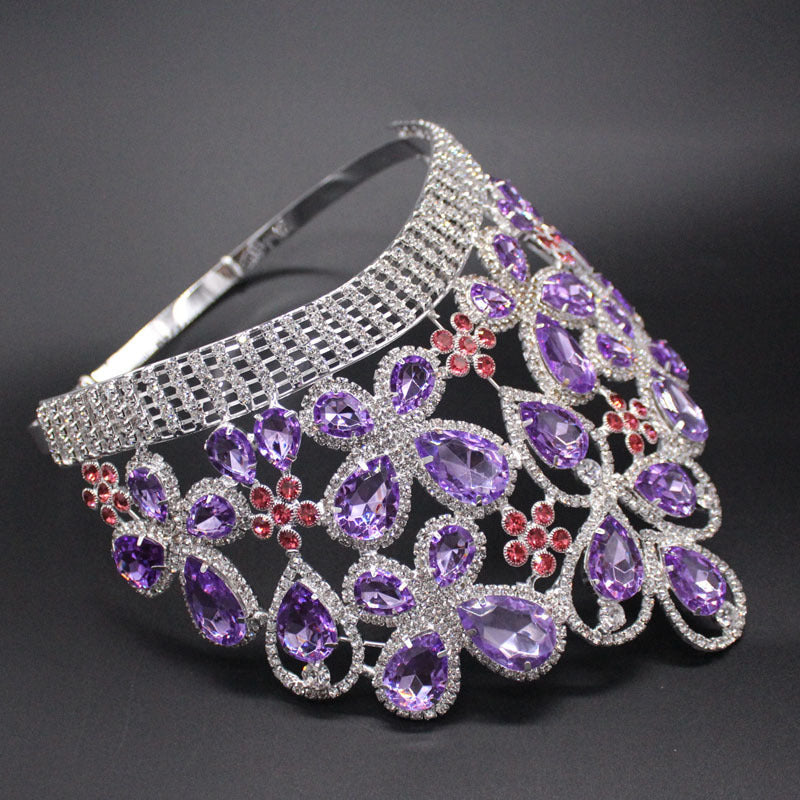 Pageant Crowns and Tiaras Luxury Wedding Tiara Beauty Queen Crown
