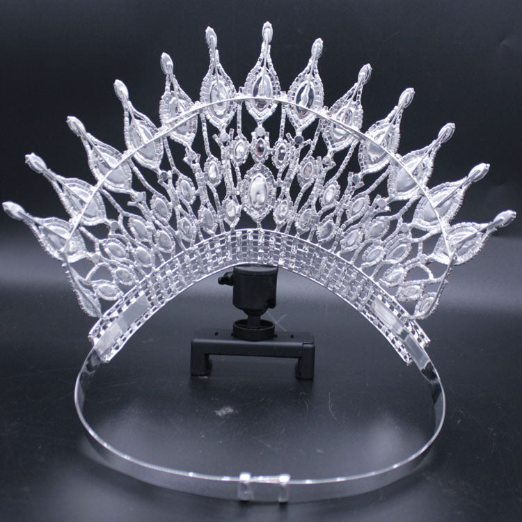 Luxury Bridal Tiaras And Crowns Prom Diadem Pageant Beauty Queen Crown Wedding Hair Accessories