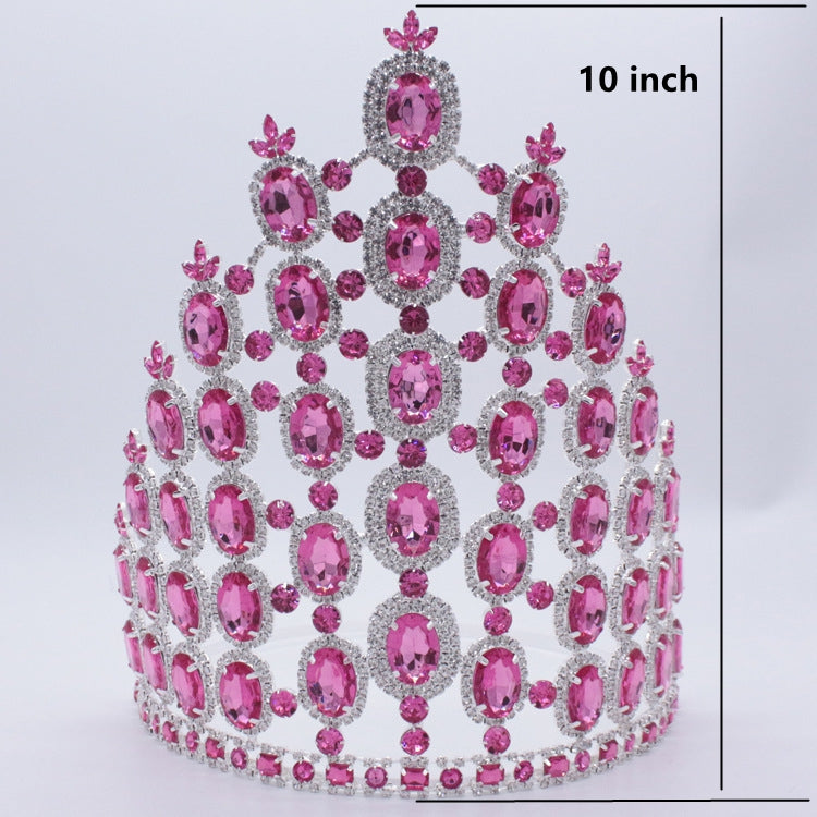 10" tall pageant crown for women