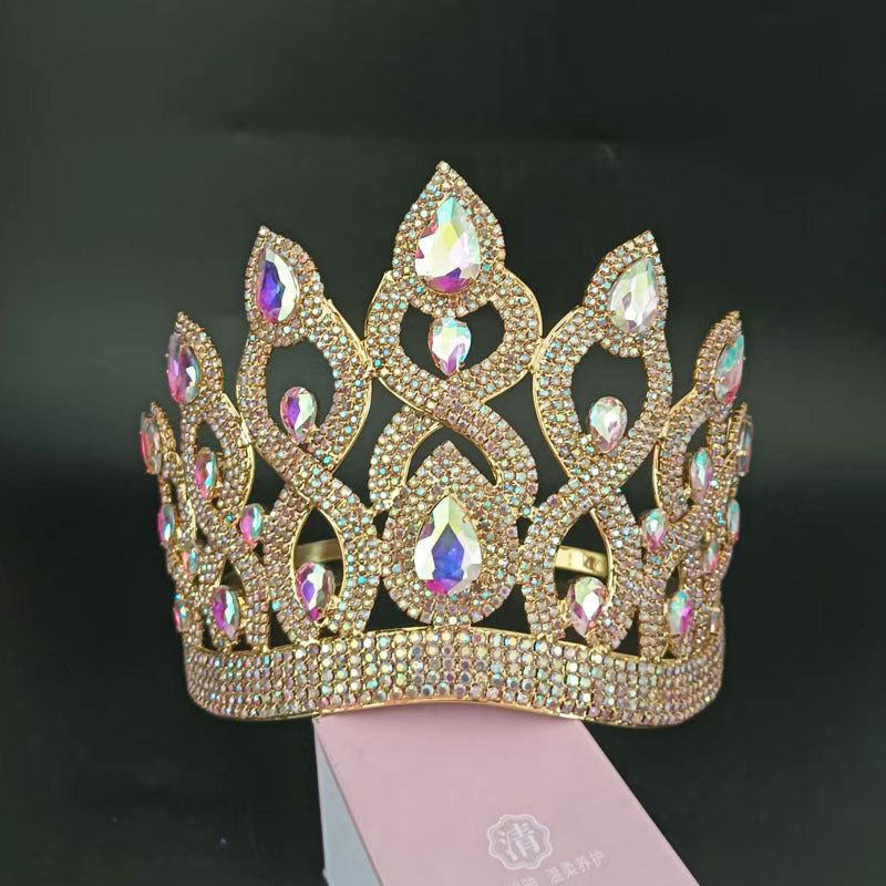 Pageant Crowns and Tiaras Luxury Wedding Tiara Beauty Queen Crown