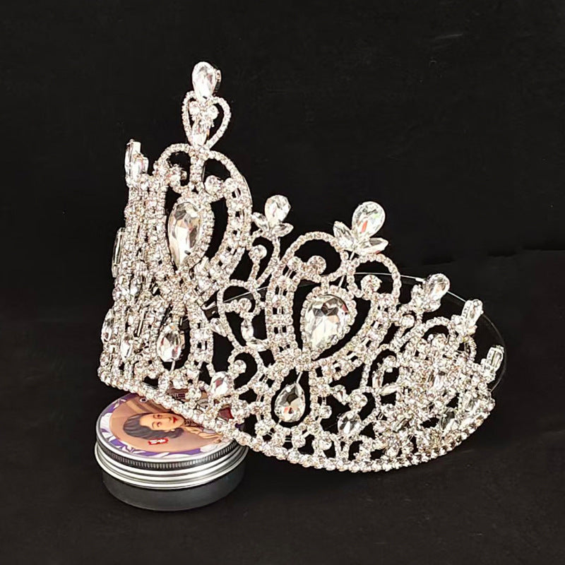 Adult Crowns And Tiaras Miss Word Pageant Tiara Beauty Queen Crown