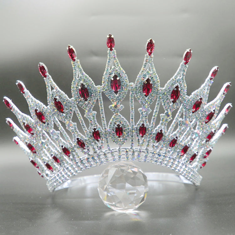 Gorgeous Rhinestone Pageant Crowns  Large High Quality Crystal Princess Tiaras And Crowns