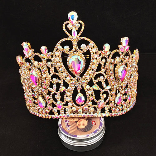 Adult Crowns And Tiaras Miss Word Pageant Tiara Beauty Queen Crown