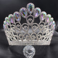 Comfort Band Bridal Crown Large Beauty Queen Crown For Women