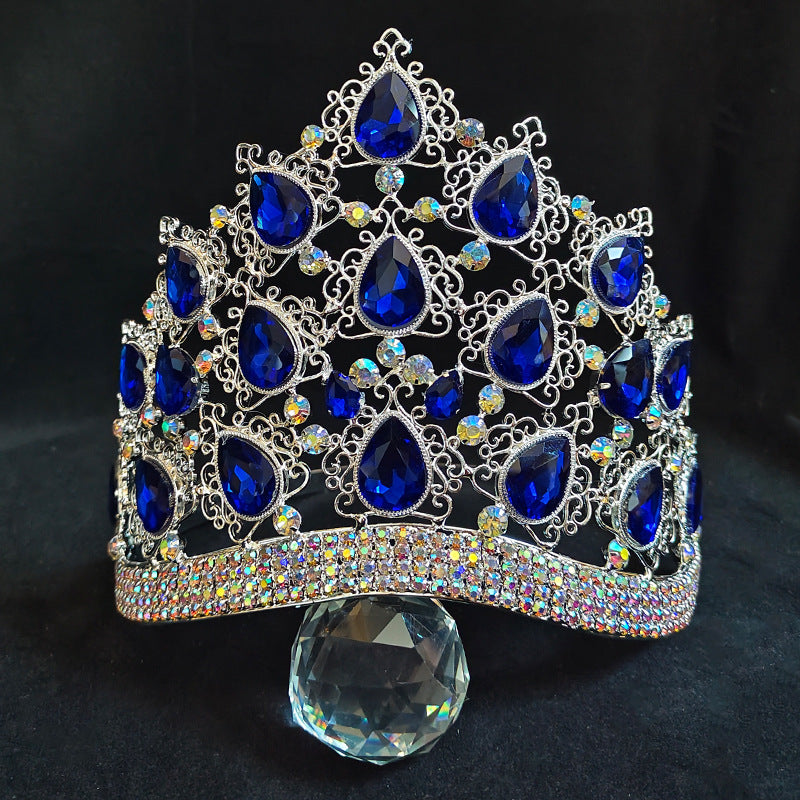 Luxury Crystal Bridal Crown Comfort Band Beauty Women Queen Crown