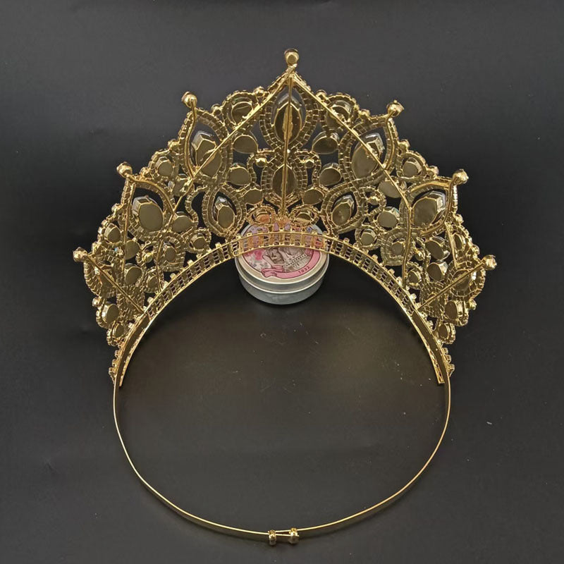 Luxury Bridal Tiara Beauty Women Pageant Crown Rhinestone Tiara Crown