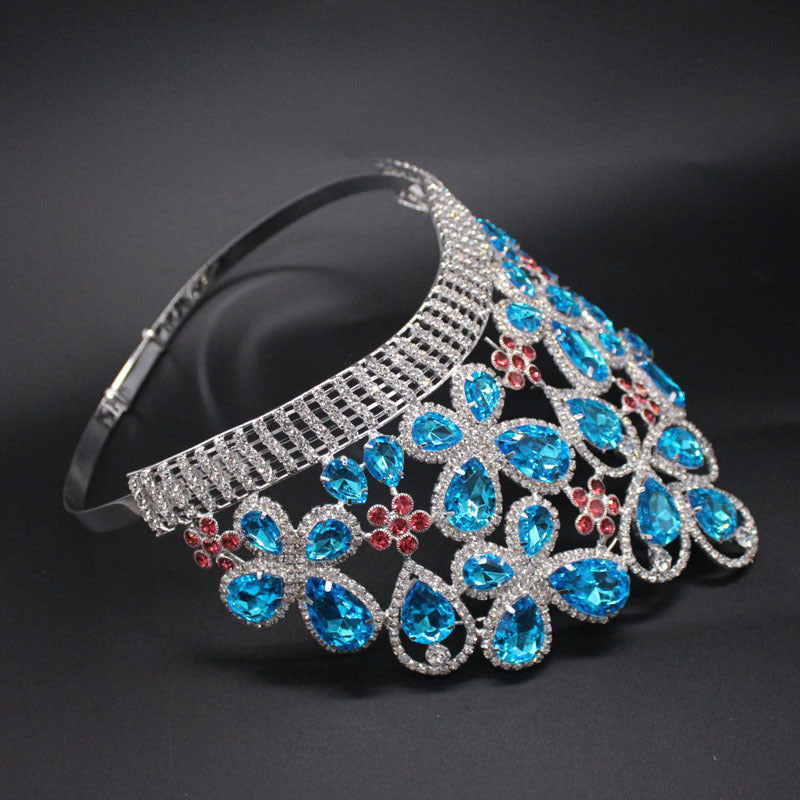 Pageant Crowns and Tiaras Luxury Wedding Tiara Beauty Queen Crown
