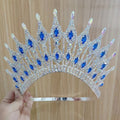 Beauty Queen crown Contoured Band Rhinestones Women Tiara For Pageant Or Party