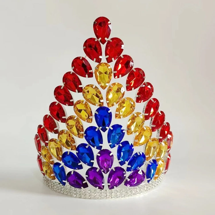 Pageant Crown Tiara Princess Birthday Party Decorations Beauty Royal Crown