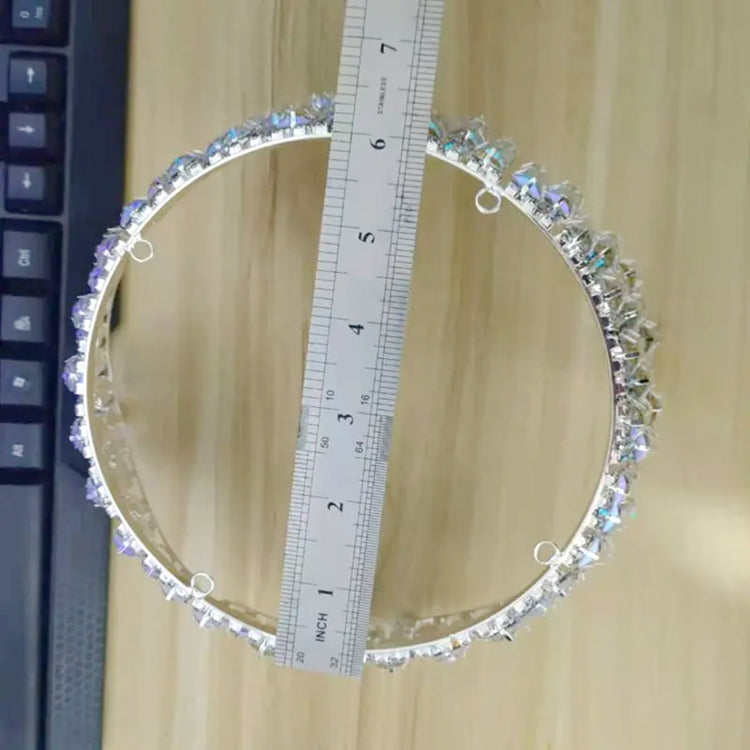 New Beauty Women Tiaras And Crowns Full Round  Pageant crown