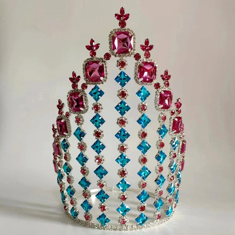Women Tiaras  And Crowns Large Tall Beauty Pageant Crown