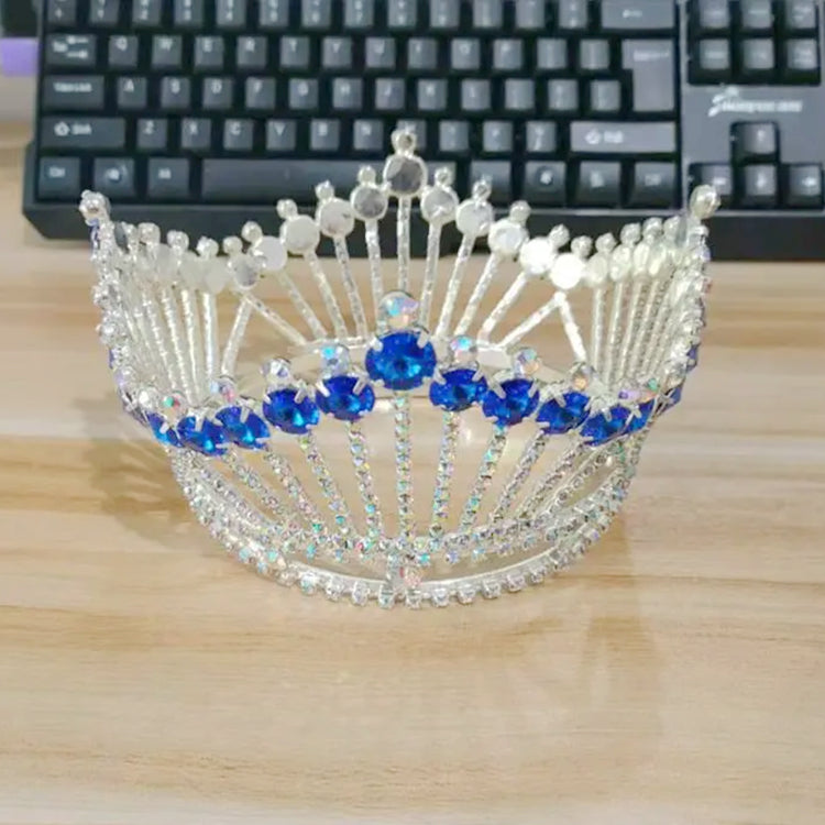 Wedding Accessories full round Queen crown Pageant For Women