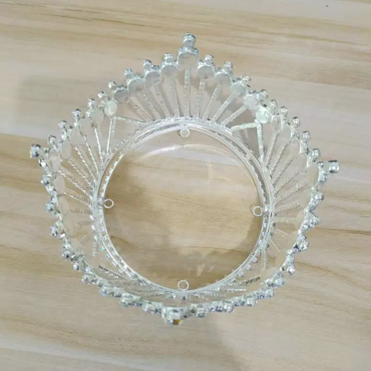 Wedding Accessories full round Queen crown Pageant For Women