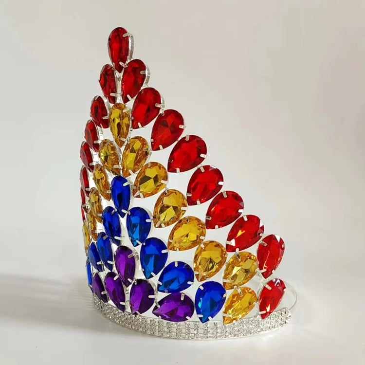 Pageant Crown Tiara Princess Birthday Party Decorations Beauty Royal Crown