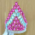 Pageant Crown Tiara Princess Birthday Party Decorations Beauty Royal Crown